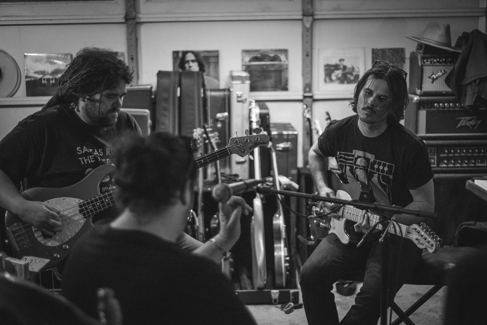 Band session at Mills Production Studios